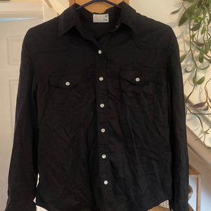Black Wilfred Free button up